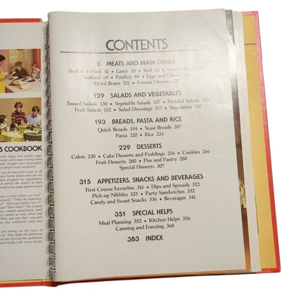 Betty Crockers Cookbook 1983 Tenth Printing Golden Press Spiral Hardcover Recipe - Picture 10 of 11